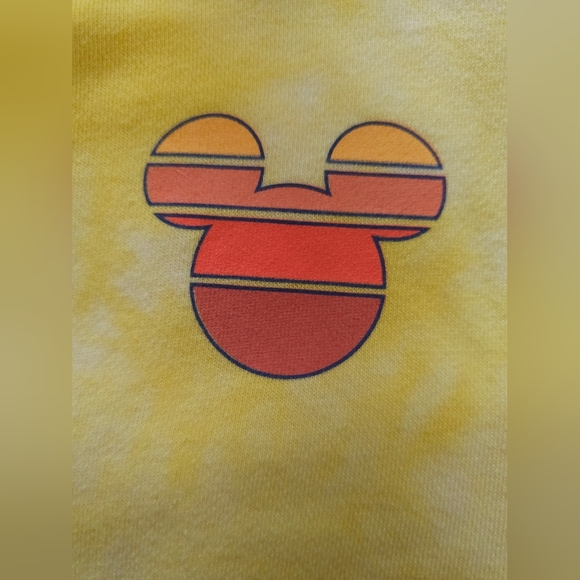 BabyGap Disney Mickey Mouse Tie-Dye Print Crewneck Sweatshirt Size 2T EUC - Picture 2 of 9